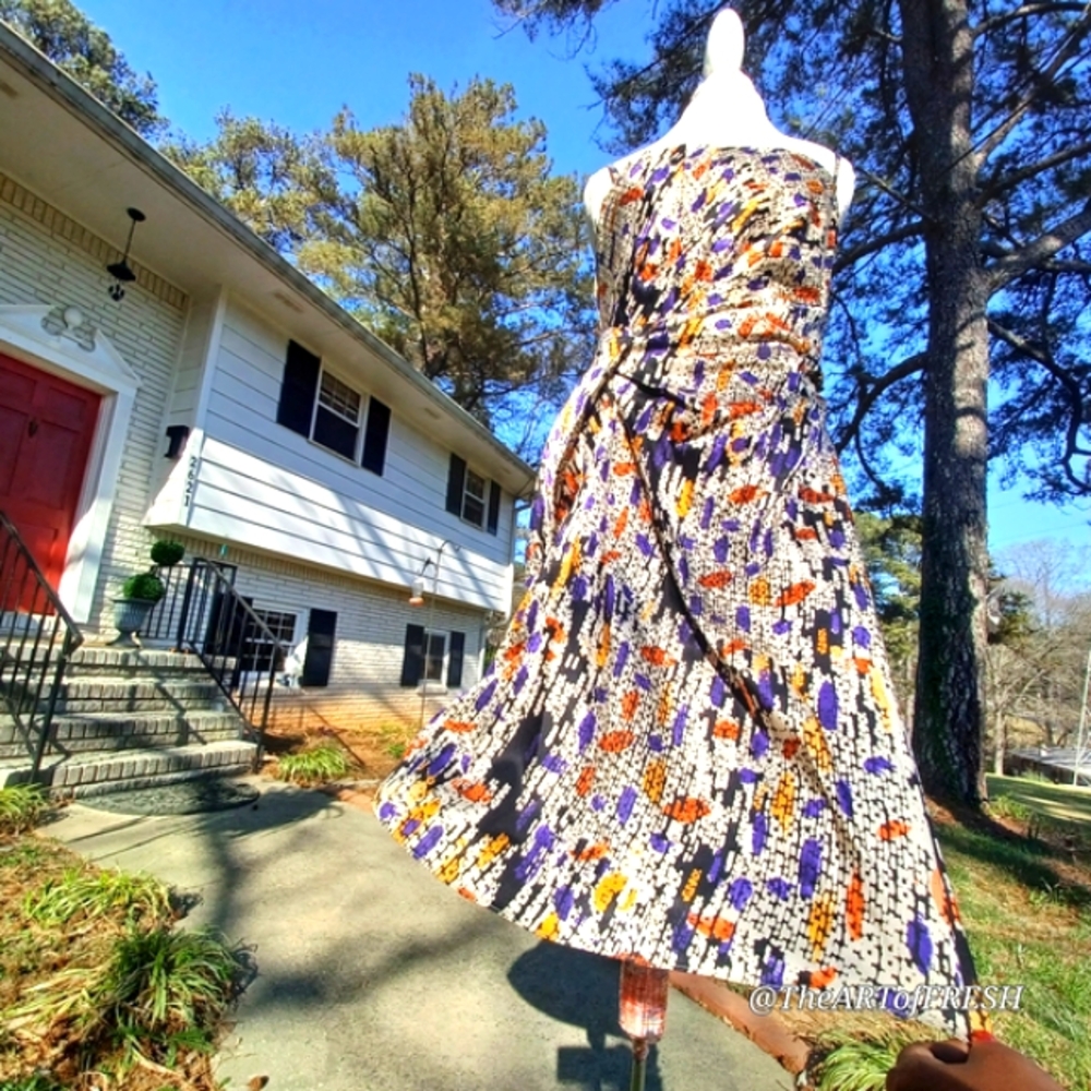 Cynthia Steffe Multicolored Strapless Sundress